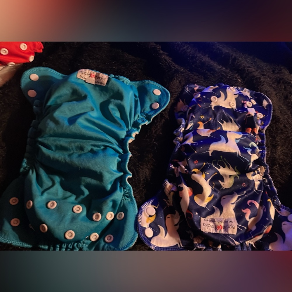 Apple cheeks cloth diaper lot 14 size 1s